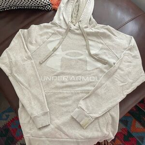 Under Armour Light Gray Hoodie- Women- Small